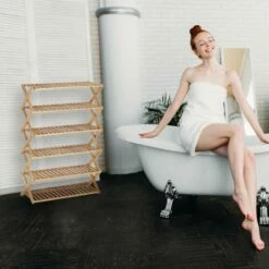 Etagère Pour Chaussures En Bambou -HOME24 Soldes 1d286890b8924220b919443aa5dab1d5