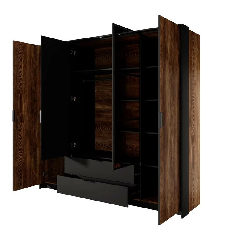 Armoire à Portes Battantes MILTON LED 5 Armoire à Portes Battantes MILTON LED – Image 3