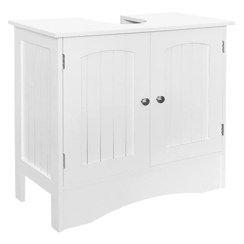 Meuble Sous-vasque 60x30x60cm Blanc 3 Meuble Sous-vasque 60x30x60cm Blanc