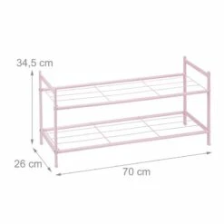 Étagère à Chaussures Rose -HOME24 Soldes 203264c8624c4eb5858da1156ee65f17