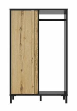 Vestiaire 1 Porte Avec Penderie Mimizan