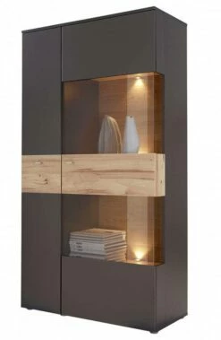 Armoire Vitrine 2portes Ouverture Droite