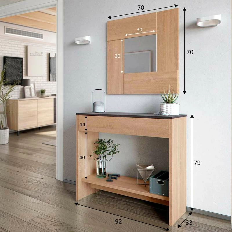 Meuble D'entrée Pablo 1 Tiroir 7 Meuble D'entrée Pablo 1 Tiroir – Image 5