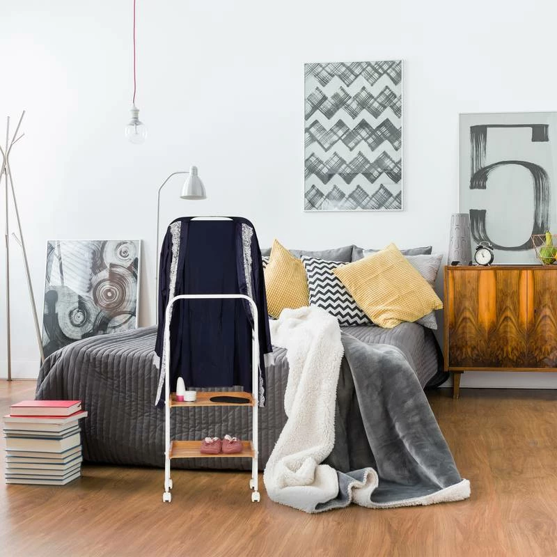 Valet De Chambre Roulettes Rangement 6 Valet De Chambre Roulettes Rangement – Image 4