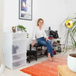 Meuble à Chaussures Avec 4 Casiers -HOME24 Soldes 2282da26e57d42b589022809faa721ef