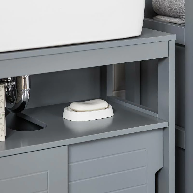 Meuble Sous Vasque FRG128-SG 8 Meuble Sous Vasque FRG128-SG – Image 6