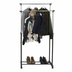 Portant Double En Métal Avec Roulettes -HOME24 Soldes 22d82911cd4a442db4d72dbb6a29ff32