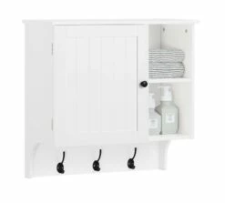 Armoire Haute Salle De Bain BZR103-W