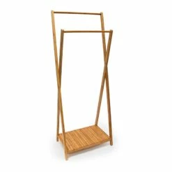 Portant à Vêtements Bambou Penderie