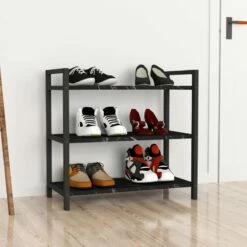 Étagère à Chaussures Sømna à 3 Niveaux -HOME24 Soldes 25e5db3e02b44b46ad6dcca373d261e6