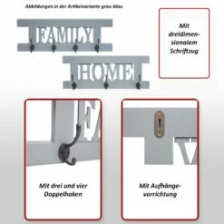 Vestaire Mural HWC-C60 Shabby (2-pièces) -HOME24 Soldes 25fd35f0a8bc4b5b9fef47de14653398