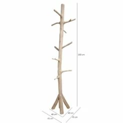 Porte-manteau Branche Arbre Teck - MIRA -HOME24 Soldes 262cb06b3d6e474fb1ddb992be3da95e