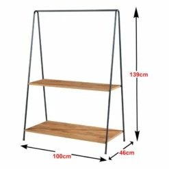 Portant à Vêtements Bramsnæs Noir -HOME24 Soldes 2a5233e26c954a149ba7e5cea87da82d