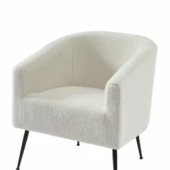Fauteuil TOMMY En Tissu Bouclette Blanc 12 Fauteuil TOMMY En Tissu Bouclette Blanc -HOME24 Soldes 2a691eb500174d3a977e8d423711eb7c