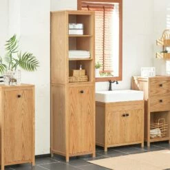 Colonne De Salle De Bain Naturel BZR95-N 14 Colonne De Salle De Bain Naturel BZR95-N -HOME24 Soldes 2cb54b59a87c4d7c8620918a2dc88b2d