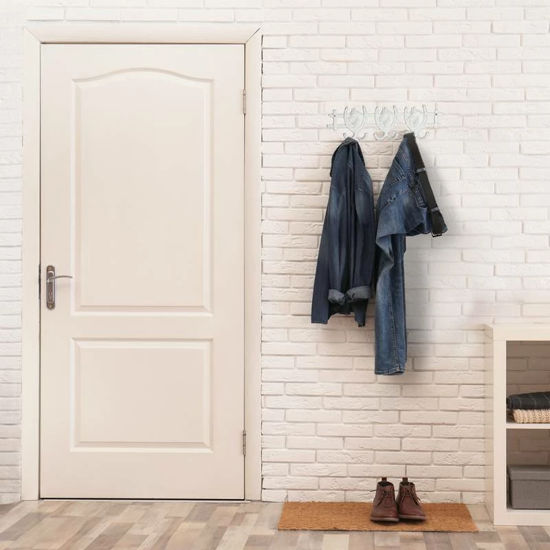 Portemanteau Design Fers à Cheval Blanc 6 Portemanteau Design Fers à Cheval Blanc – Image 4