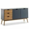 Buffet Java 3 Tiroir 2 Porte Anthracite -HOME24 Soldes 2d109d17fa6d447a83126af7a3ea9dda