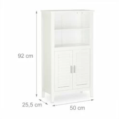 Armoire De Salle De Bain Sur Pied LAMELL -HOME24 Soldes 2de77080bd8f47fea8039508068c74bf