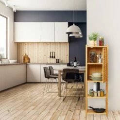 Étagère De Salle De Bain En Bambou Porte -HOME24 Soldes 2e1ee19bc20643ddba32f50b4f60f086