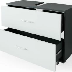 Meuble Sous-lavabo Ilias Sonoma/blanc -HOME24 Soldes 2f5380cf9ef54fb39cc17d1ee0f822d7