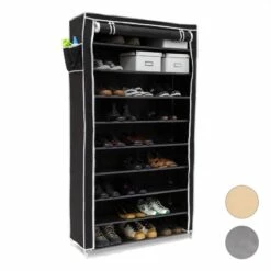 Meuble à Chaussures VALENTIN Tissu -HOME24 Soldes 308fdd98c7c44280a0131f03efdb9287