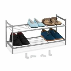 Étagère à Chaussures Empilable 2 Niveaux -HOME24 Soldes 3189d194d93e473195c3ef9c5ac7d62a