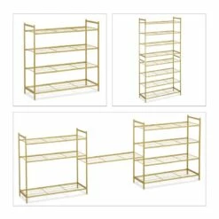 Étagère à Chaussures Empilable 4 Niveaux -HOME24 Soldes 3367b00af02c40fda3dc7f3b06239b82