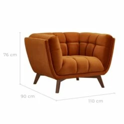 Fauteuil Mona -HOME24 Soldes 358fde5625b64eb1977773bdcf52f1de