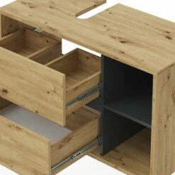 Meuble Sous-lavabo Viola Artisan/gris -HOME24 Soldes 36095148839e4223a74d16f7cdd017b8