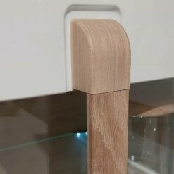 Vitrine 2 Portes Blanc Laqué - ALEXIANE -HOME24 Soldes 39969bdaa0ec409ca69cfd81d324bdda