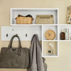 Porte-manteau Étagère Murale FHK17-W -HOME24 Soldes 3a2b5f5a1ee74ef5b1298ed999e30a6b