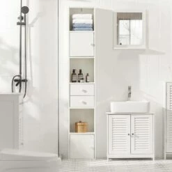 Meuble Colonne De Salle De Bain STR10-W 13 Meuble Colonne De Salle De Bain STR10-W -HOME24 Soldes 3a8ea965e62543829c705dca7ff8d15b