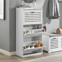 Armoire à Chaussures FSR108-W -HOME24 Soldes 3aeb2093a6834dec83f17b2b3295d7d9