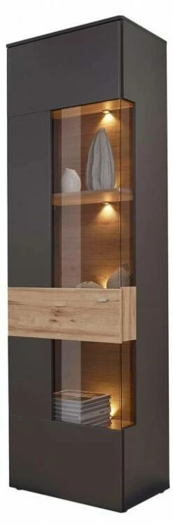 Colonne Vitrine 1 Porte Ouverture Gauche