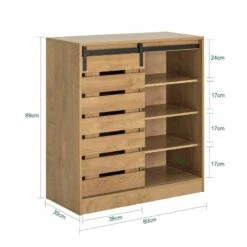 Commode à Chaussures Armoire FSB65-HG -HOME24 Soldes 3bf025a9abab431e933273c498273cd3