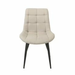 Lot 4 Chaises Tissu Gris Clair - JAELLE -HOME24 Soldes 3c4f30b6db8c4a2a8122dadc9d358ffd