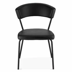Chaises Capitonnées Preben Noir Lot De 4 13 Chaises Capitonnées Preben Noir Lot De 4 -HOME24 Soldes 3cd370193c594b32bab2cd7d19cabb57