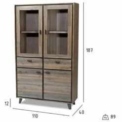 Armoire Vitrine Malaga Marron 17 Armoire Vitrine Malaga Marron -HOME24 Soldes 3d5f0dfeb0334169ae7c307d41c5f1b3