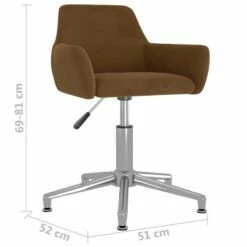 VIDAXL Chaise De Bureau Pivotante -HOME24 Soldes 3dd1e77f890a4f9ba63ecf83d310f5dd