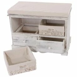 Vestaire Avec Banc Shabby (4 Pièces) -HOME24 Soldes 3f0eeb28ce8f49089fb8295564577f91