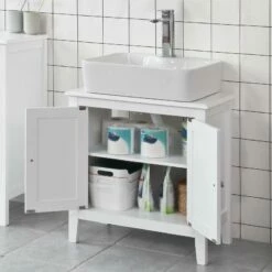 Meuble Sous Vasque FRG202-W -HOME24 Soldes 3f73983fecdd41a2a9ee06c3607e9289