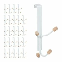 Crochet De Porte 4 Crochets Lot De 25