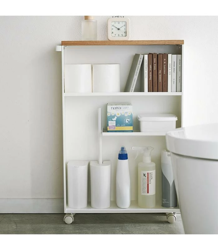 Yamazaki Chariot De Toilette Semi-fermé 8 Yamazaki Chariot De Toilette Semi-fermé – Image 6