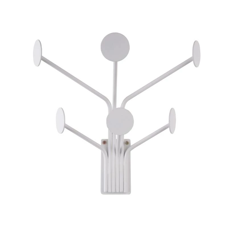 PRESENT TIME Porte Manteau 6 Crochets Wall Dots 3 PRESENT TIME Porte Manteau 6 Crochets Wall Dots