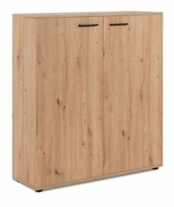 Meuble à Chaussures 2 Portes 8 étagères