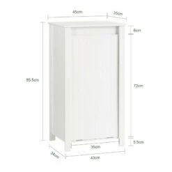 Meuble Bas De Salle De Bain BZR100-W -HOME24 Soldes 449854c168d7448e91088546ac74443c