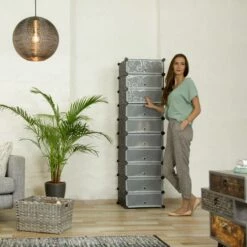 Meuble Chaussures Rangement 10 Casiers 31 Meuble Chaussures Rangement 10 Casiers -HOME24 Soldes 458a5a0ee0604e09b456b23113c12f0a