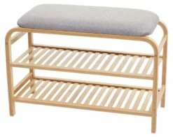 Étagère à Chaussures HWC-F72 Bambou