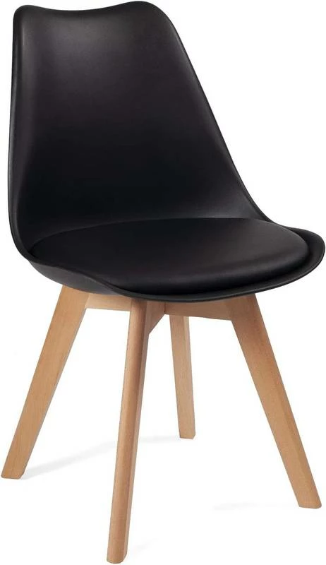 Chaises Scandinaves Avec Coussin LAO 4 Chaises Scandinaves Avec Coussin LAO – Image 2