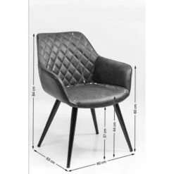 Chaise à Accoudoirs Harry -HOME24 Soldes 46bcc8fe345d4b6e914e4e122fefc6fb